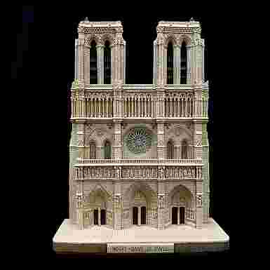 Fachada de la Catedral de Notre Dame - París (Francia)