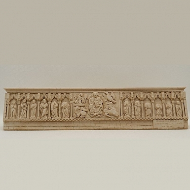 Friso de la iglesia de Santiago de Carrión de los Condes (Palencia)