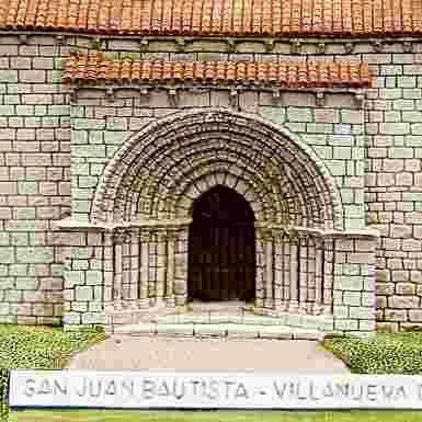Iglesia de San Juan Bautista de Villanueva del Rio (Palencia) (Grande)