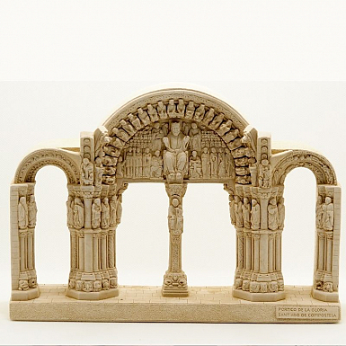 Pórtico de la Gloria (Triple Arco) (Santiago de Compostela) (A Coruña)