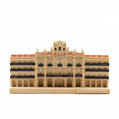 Plaza Mayor con la Fachada del Reloj de Salamanca (Salamanca) (Pequeña)