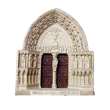 Portada de la Catedral de Burgos de Osma (Soria) (Pequeña)