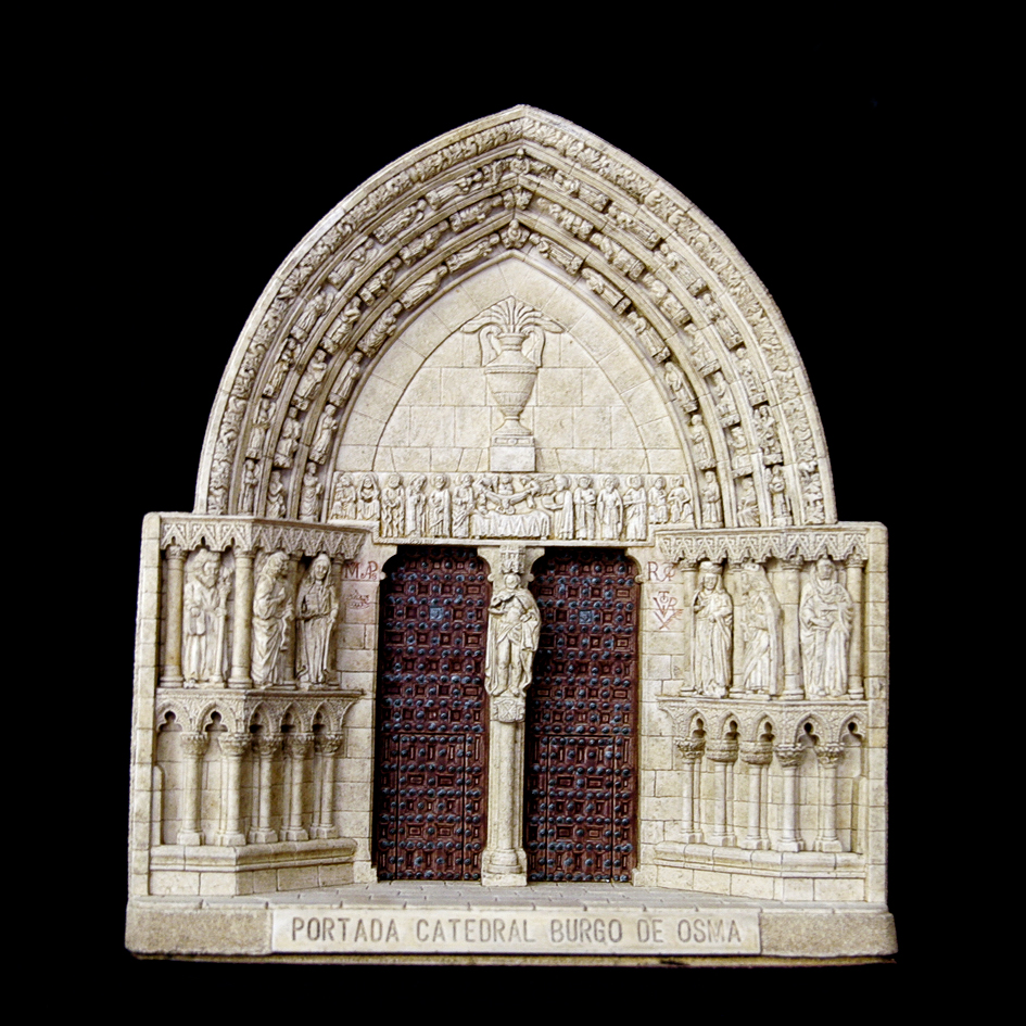 Portada de la Catedral de Burgos de Osma (Soria) (Pequeña)